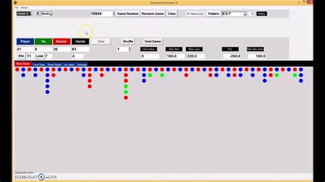 baccarat shoe generator|Baccarat simulator and shoes generator. Download 100 shoes for .